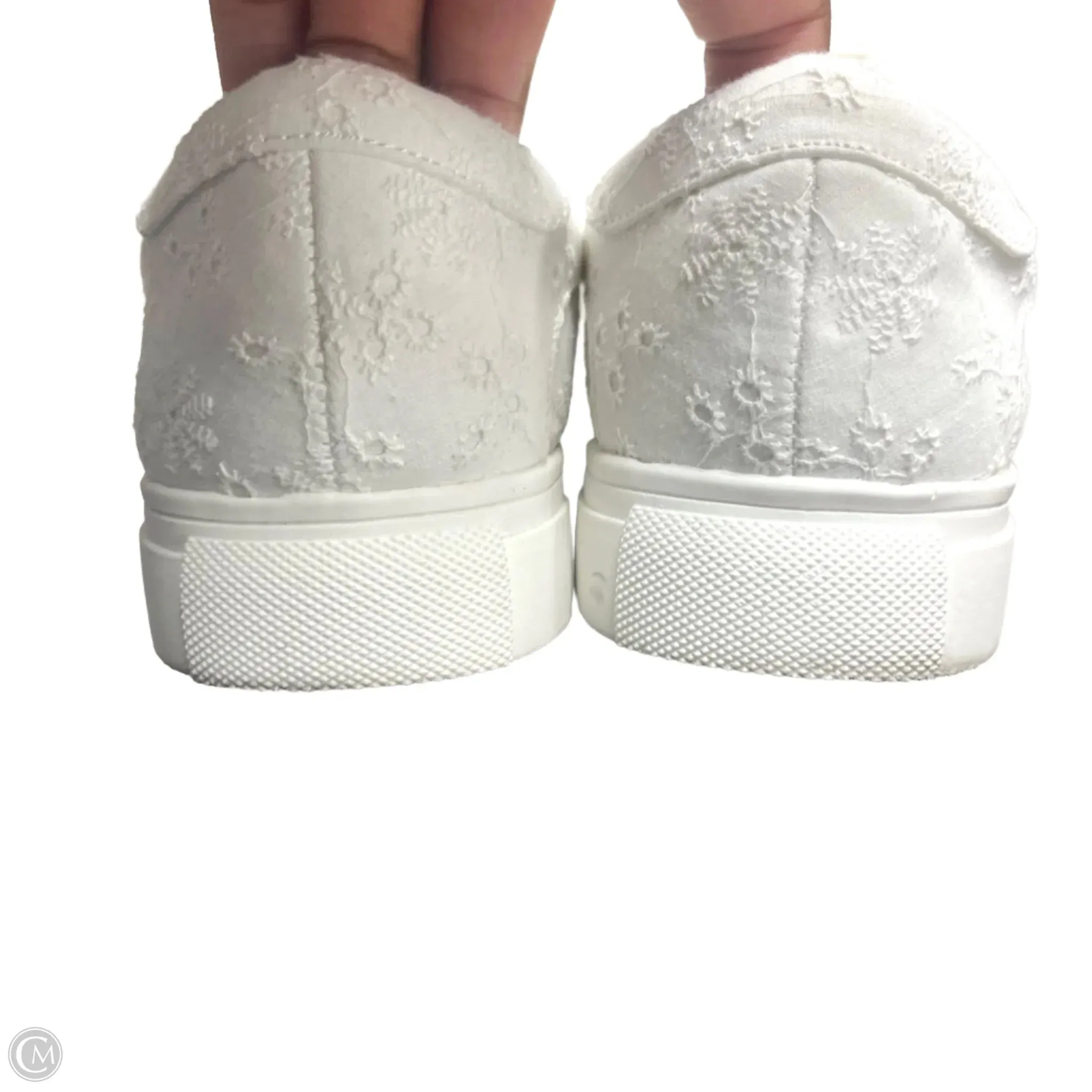 Shoes Sneakers By Loft In White, Size: 7.5