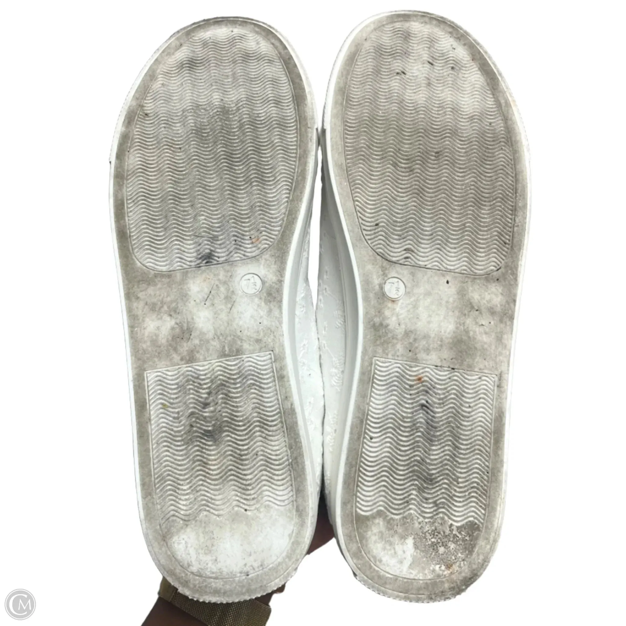Shoes Sneakers By Loft In White, Size: 7.5