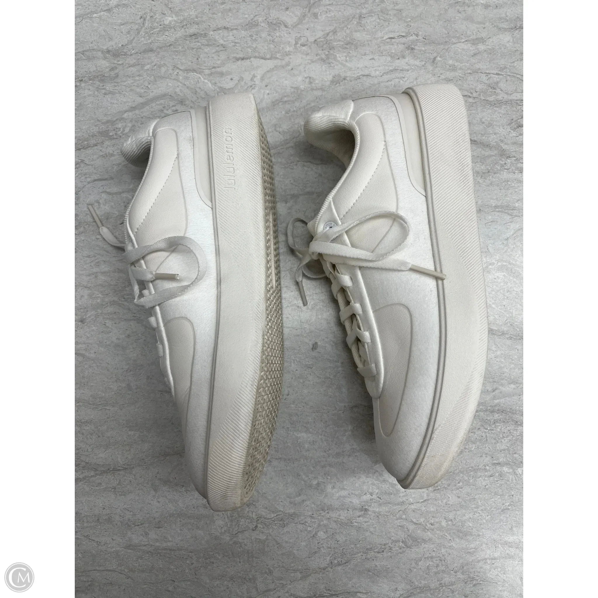Shoes Sneakers By Lululemon In Cream, Size: 7.5