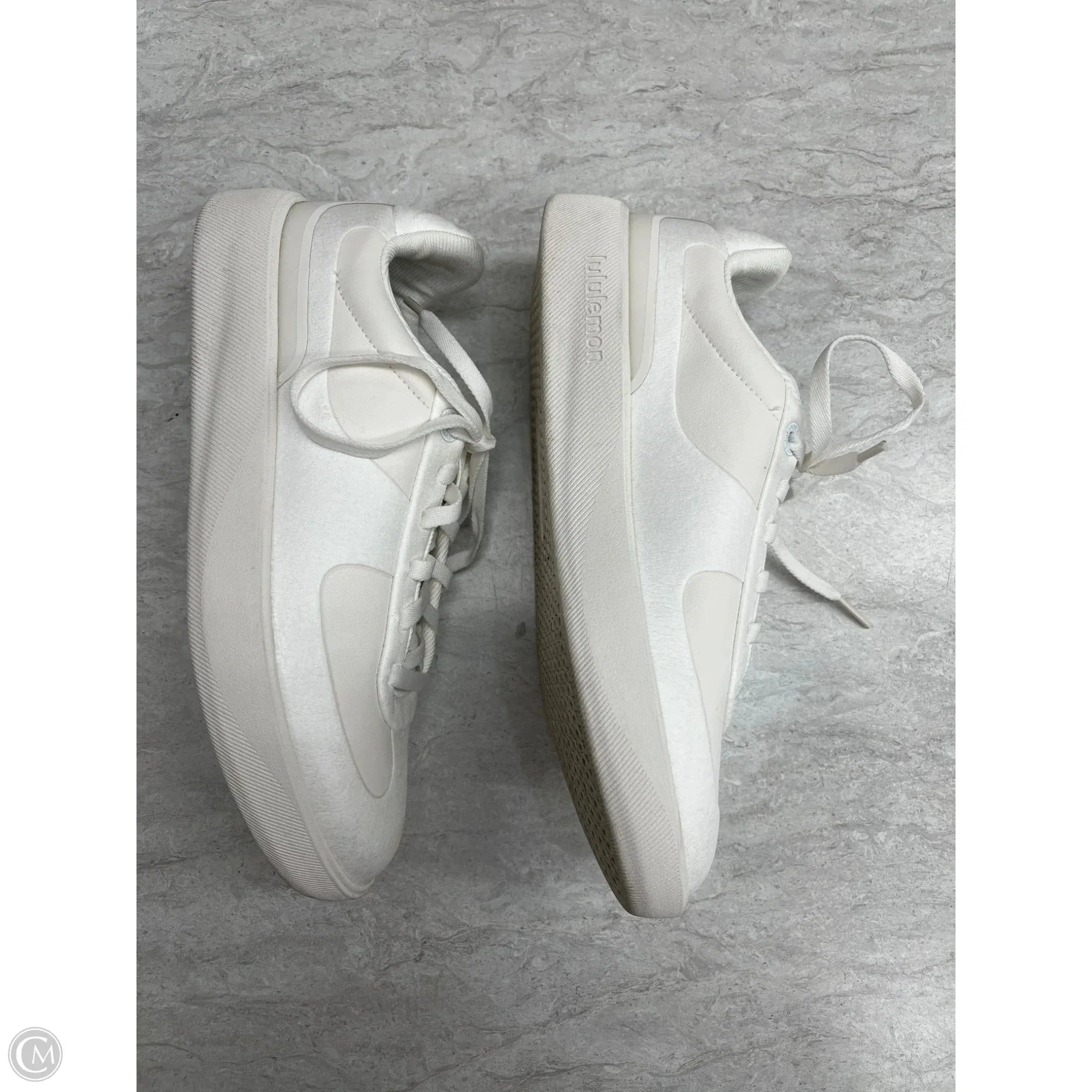 Shoes Sneakers By Lululemon In Cream, Size: 7.5
