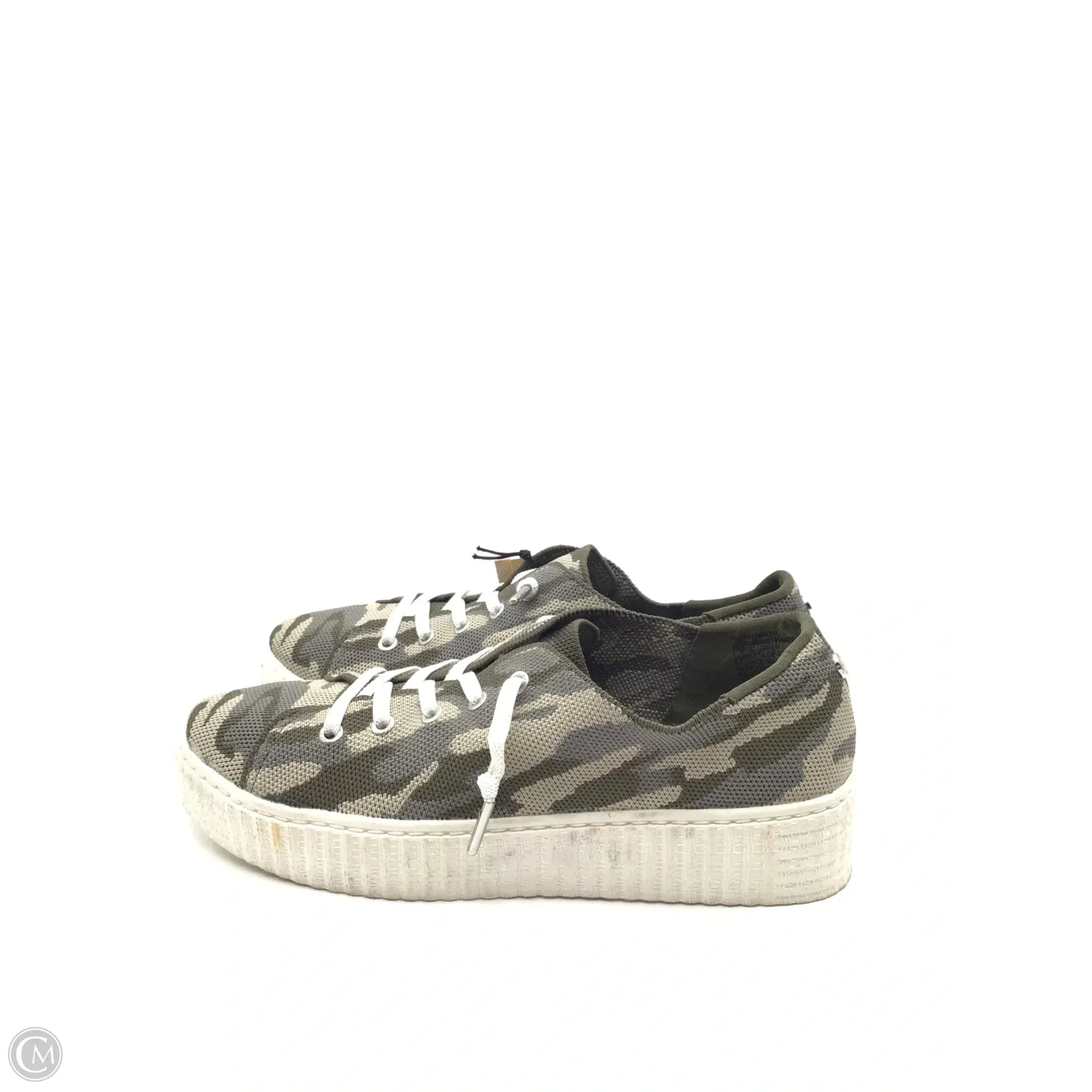 Shoes Sneakers By Madden Nyc In Camouflage Print, Size: 8.5