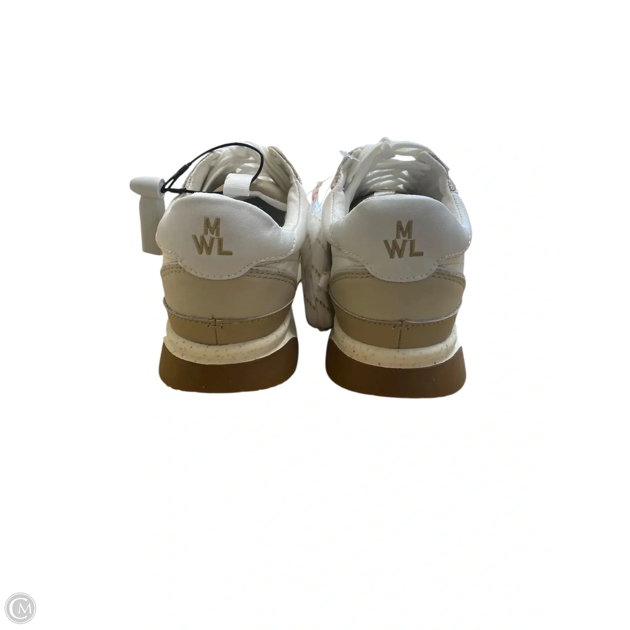 Shoes Sneakers By Madewell In Brown & Cream, Size: 7.5