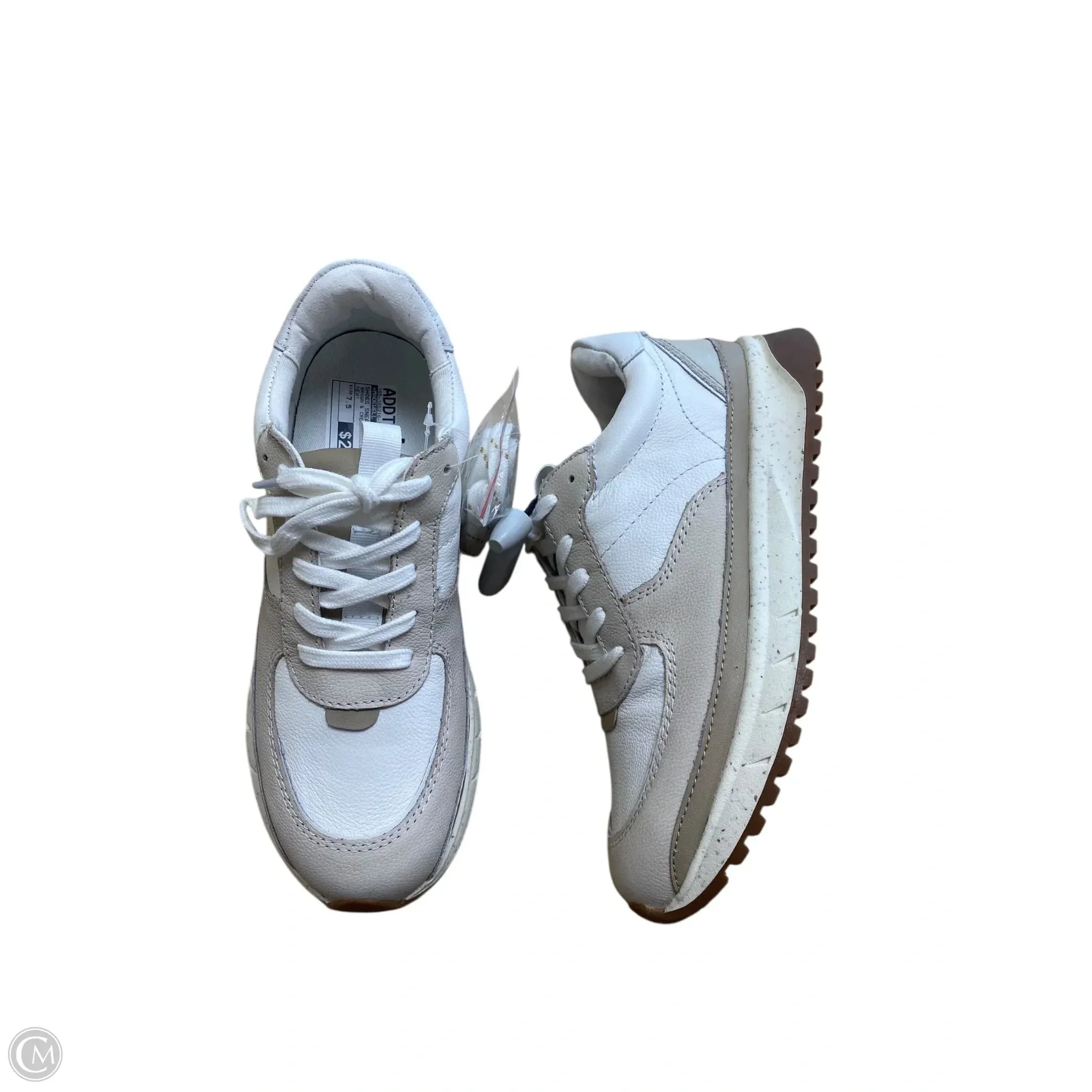 Shoes Sneakers By Madewell In Brown & Cream, Size: 7.5