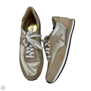 Shoes Sneakers By Michael By Michael Kors In Gold, Size: 8.5