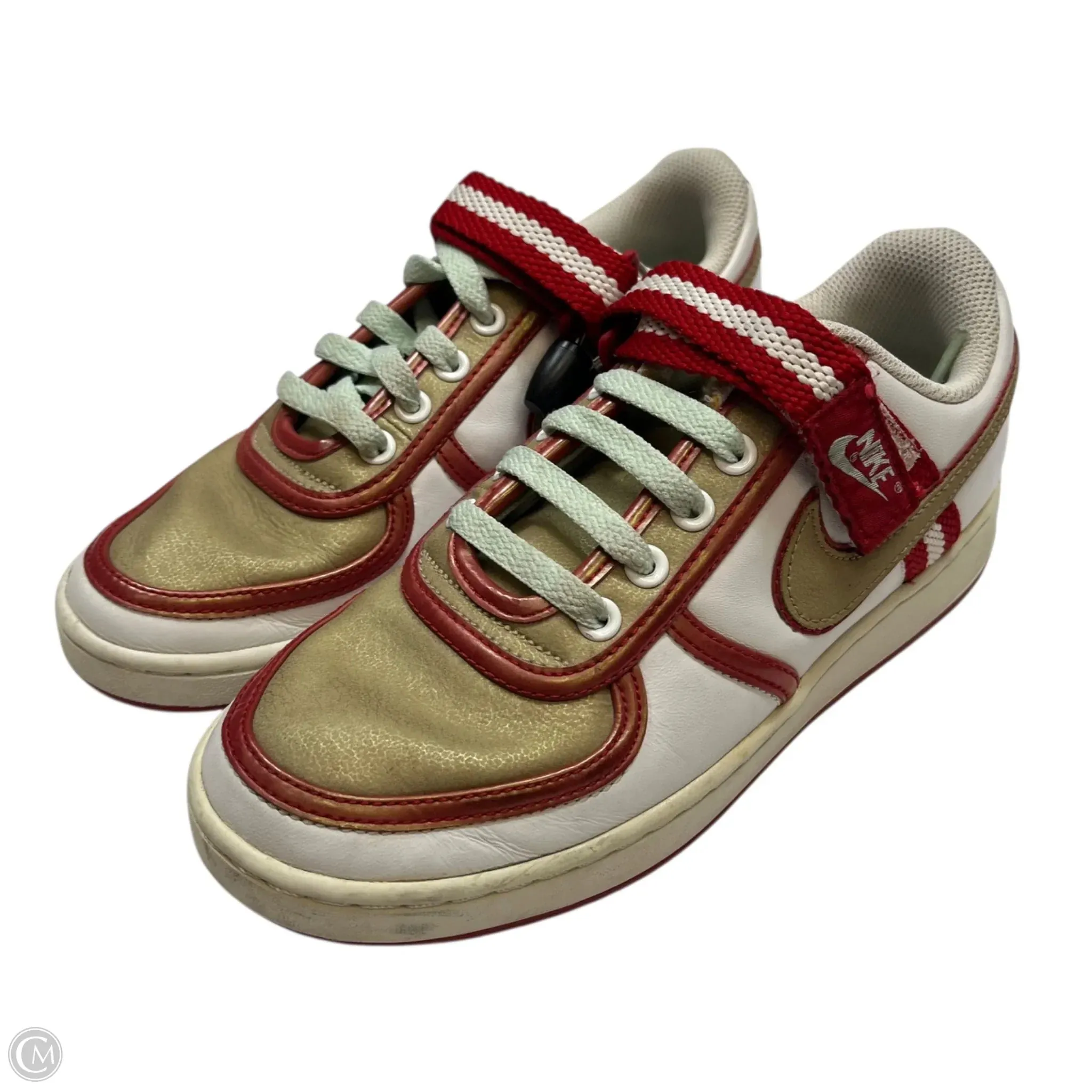 Shoes Sneakers By Nike In Red & White, Size: 7
