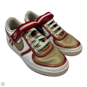 Shoes Sneakers By Nike In Red & White, Size: 7