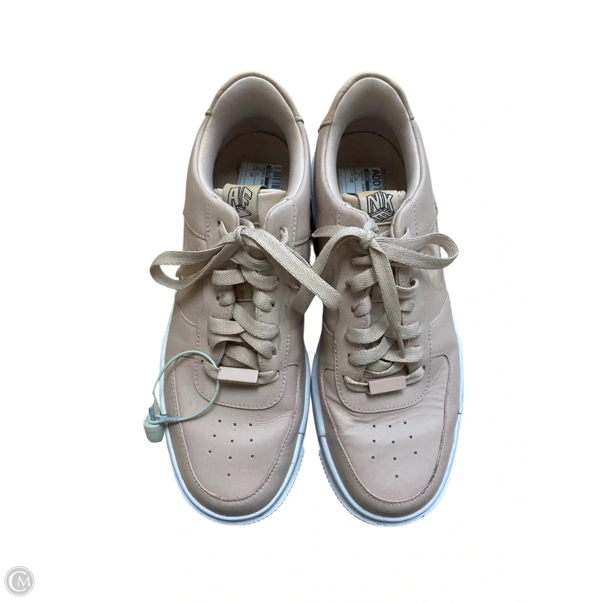 Shoes Sneakers By Nike In Tan, Size: 10