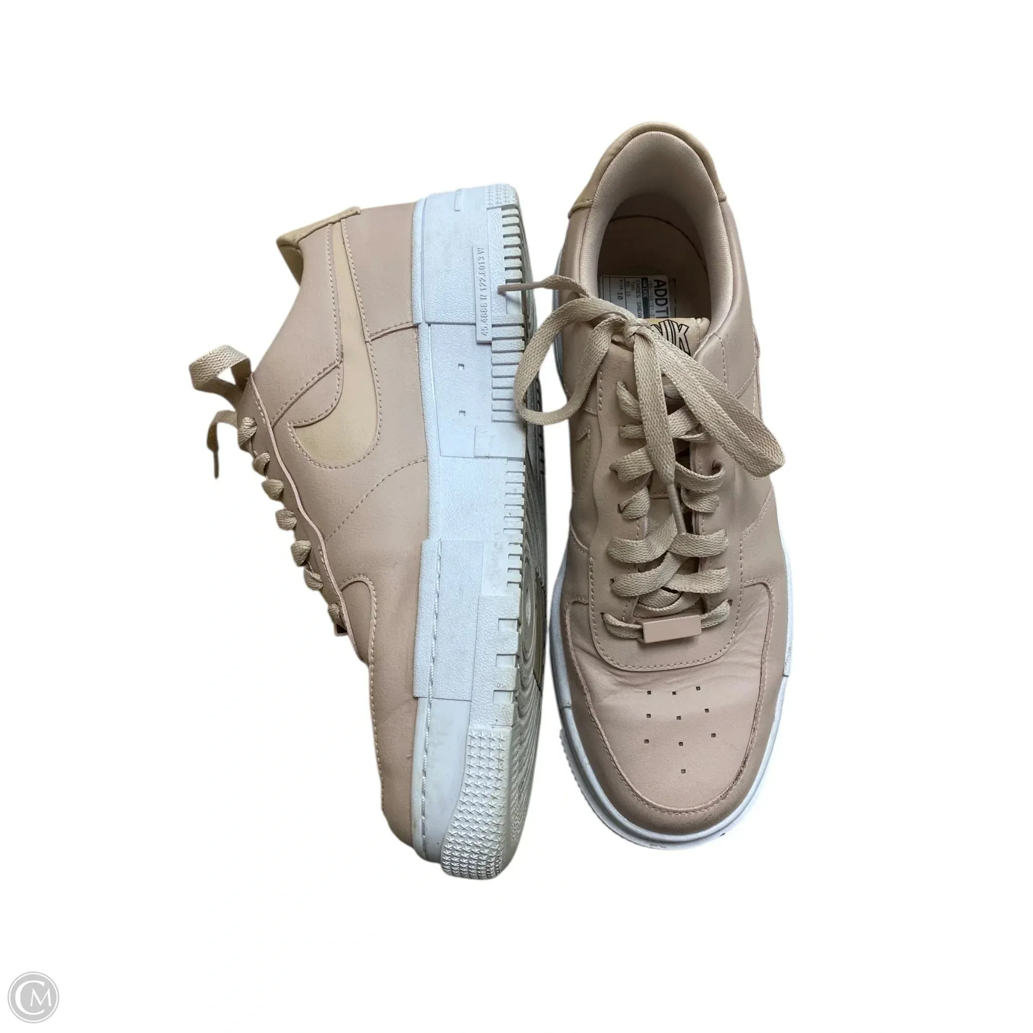 Shoes Sneakers By Nike In Tan, Size: 10