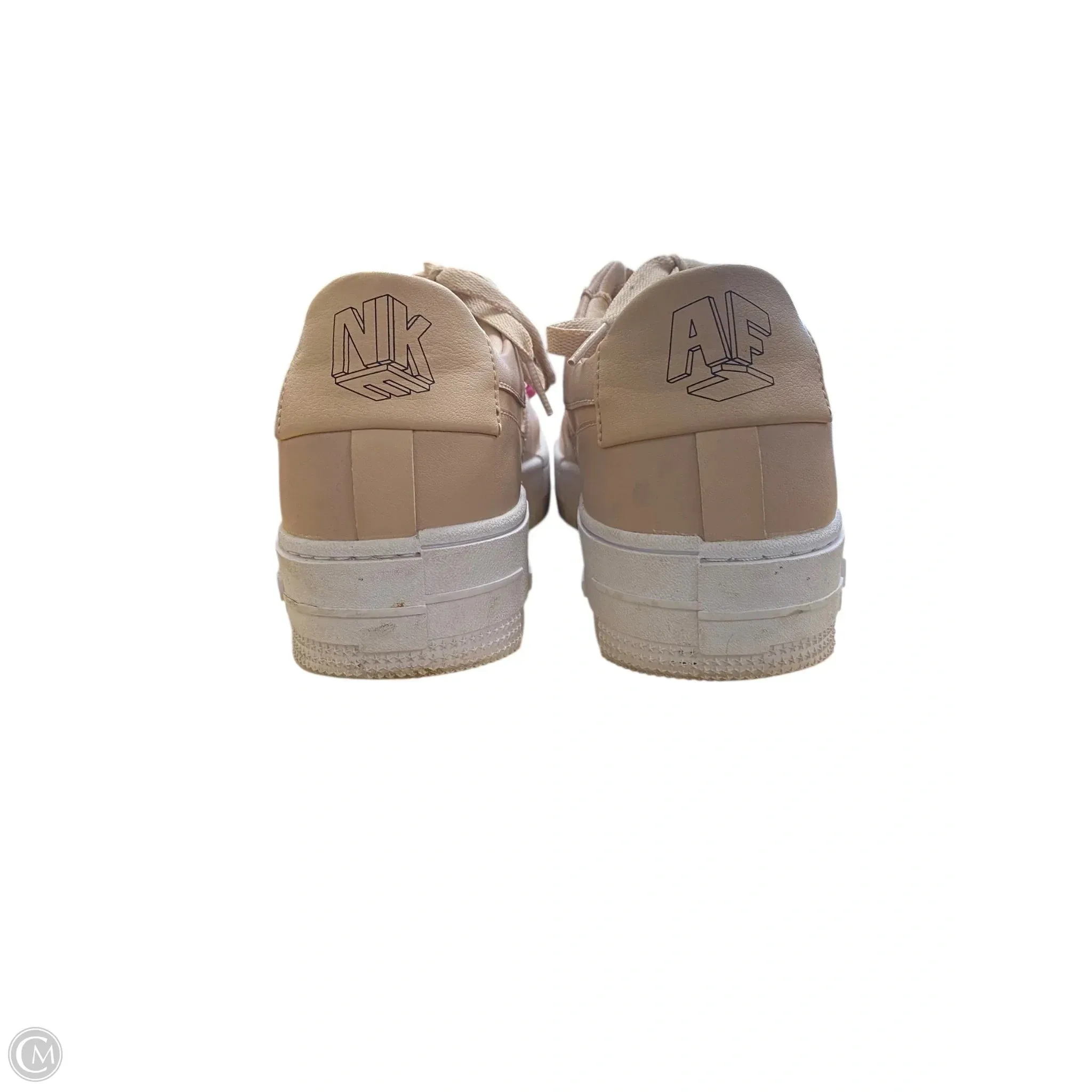 Shoes Sneakers By Nike In Tan, Size: 10