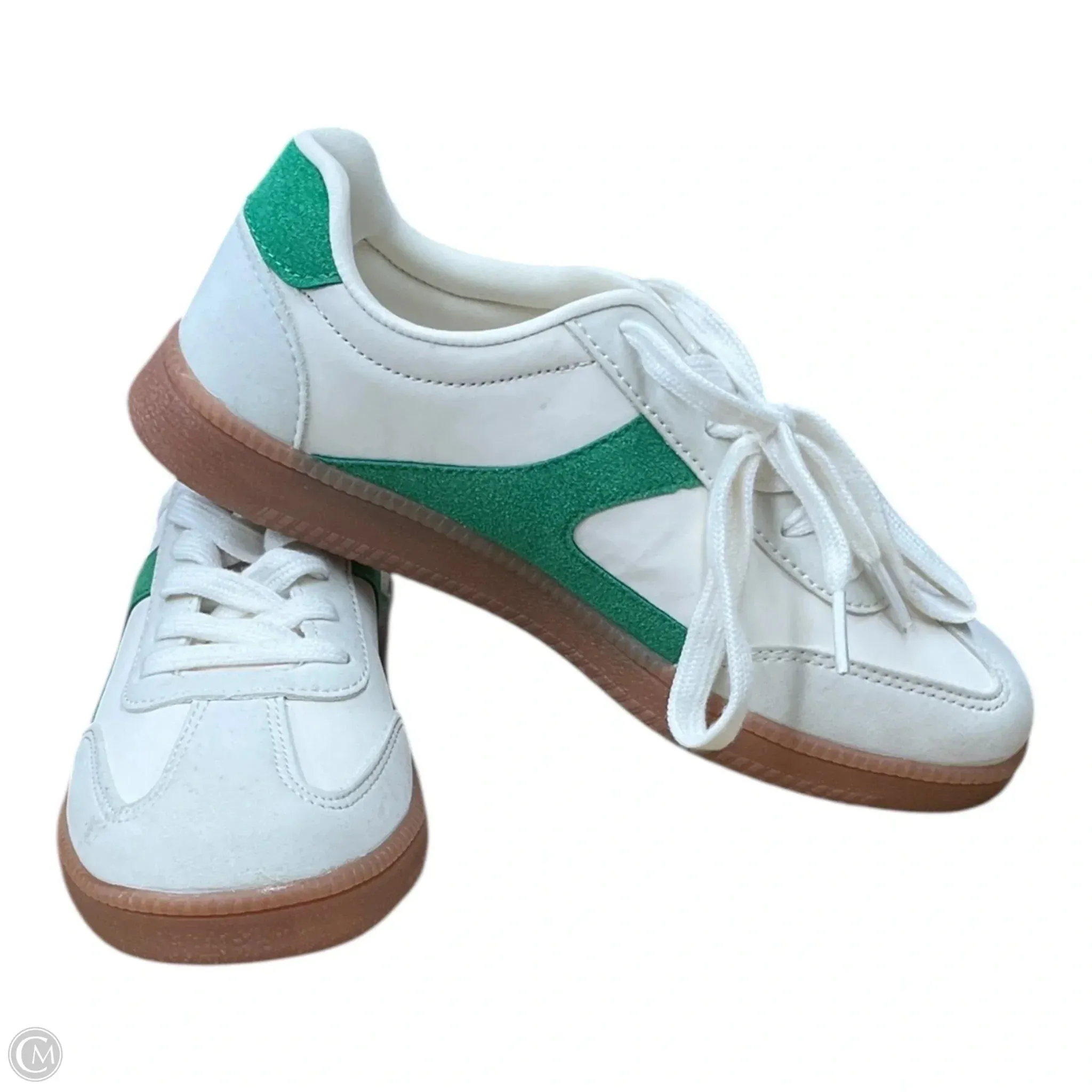 Shoes Sneakers By No Boundaries In Green & White, Size: 6