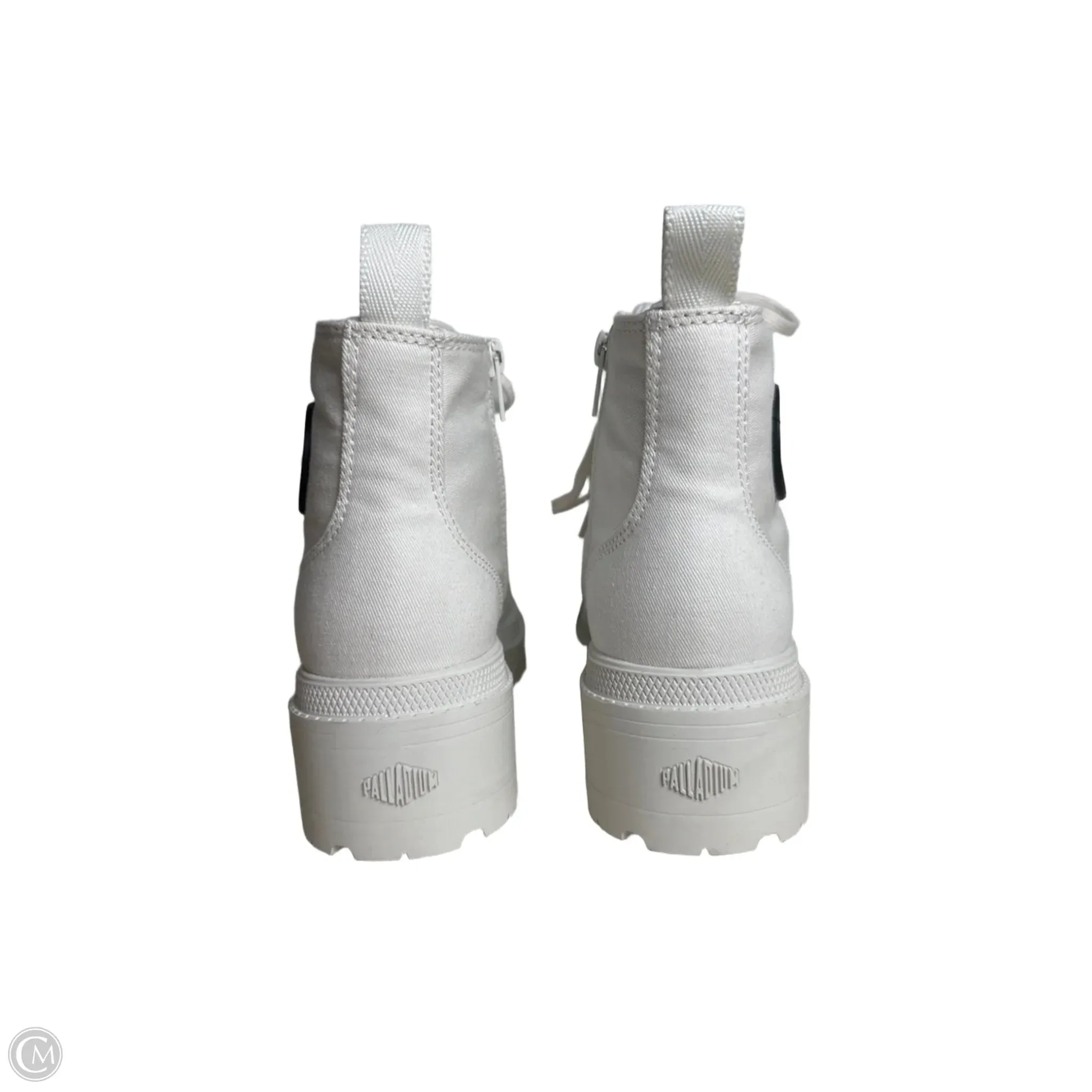 Shoes Sneakers By PALLADIUM In White, Size: 8.5