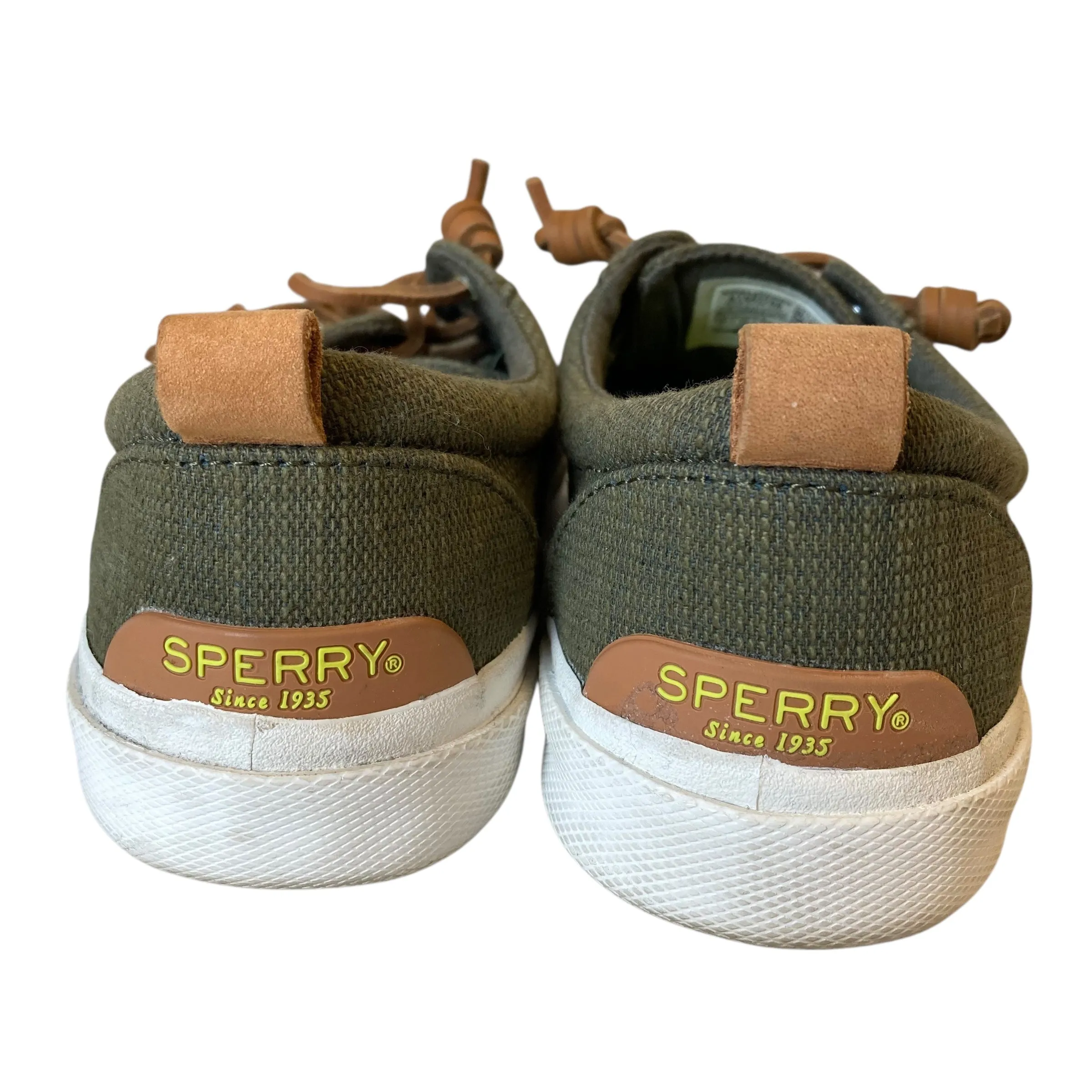 Shoes Sneakers By Sperry In Green, Size:7