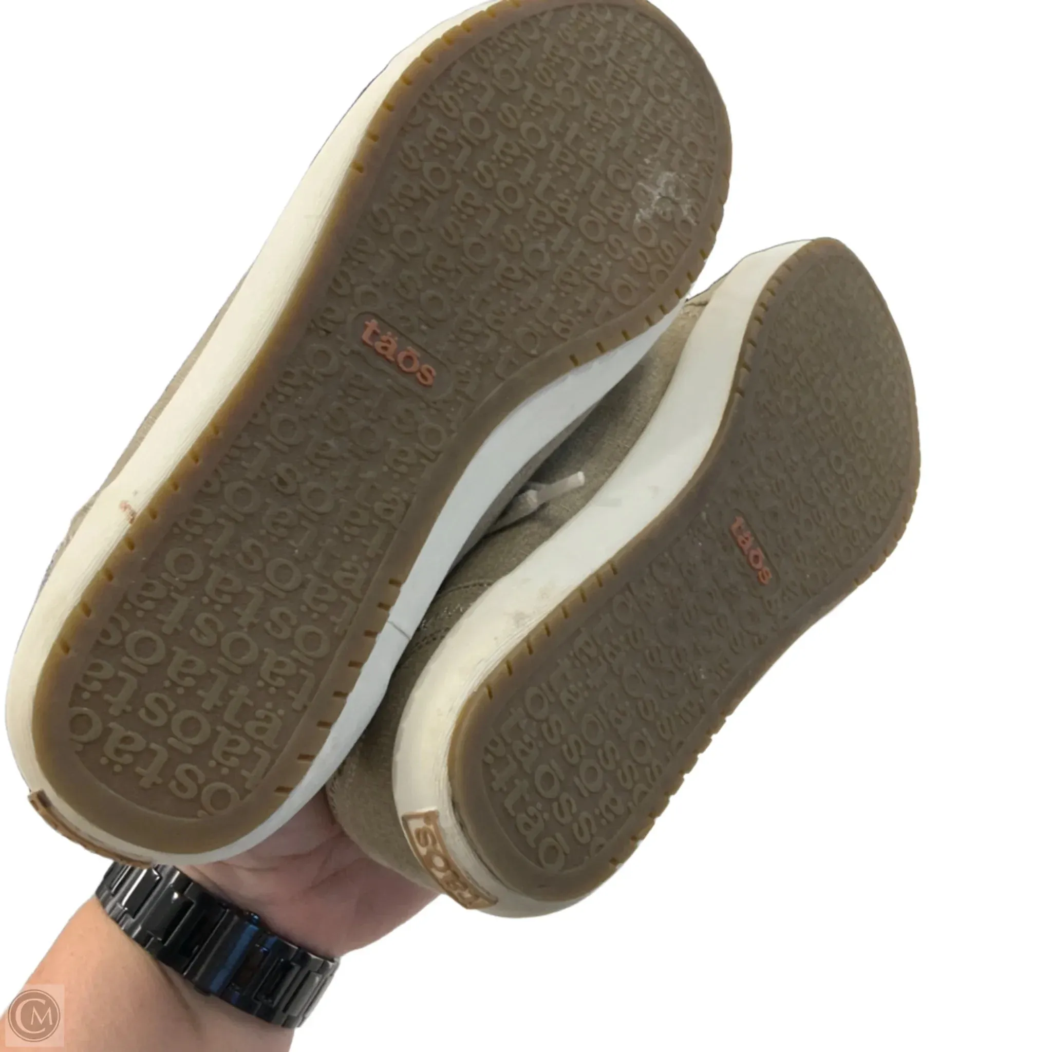Shoes Sneakers By Taos In Grey, Size: 8.5