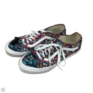 Shoes Sneakers By Vans In Floral Print, Size: 9.5