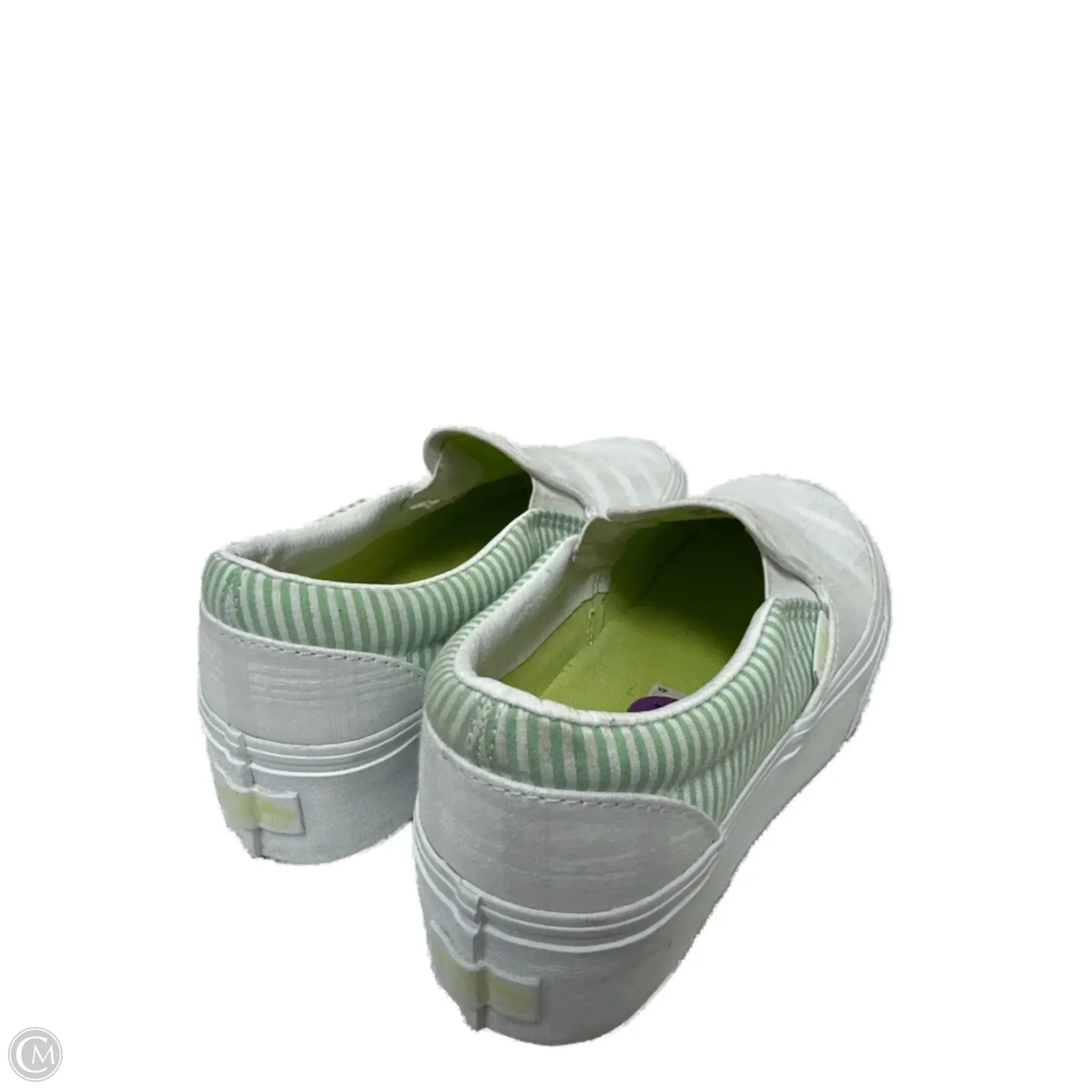 Shoes Sneakers By Vans In White, Size: 6.5