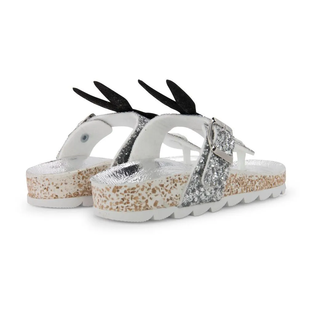 Silver Bugs Bunny Sandals