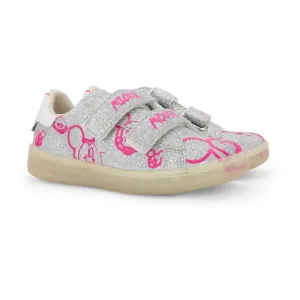 Silver Glitter Disney Gallery Shoes