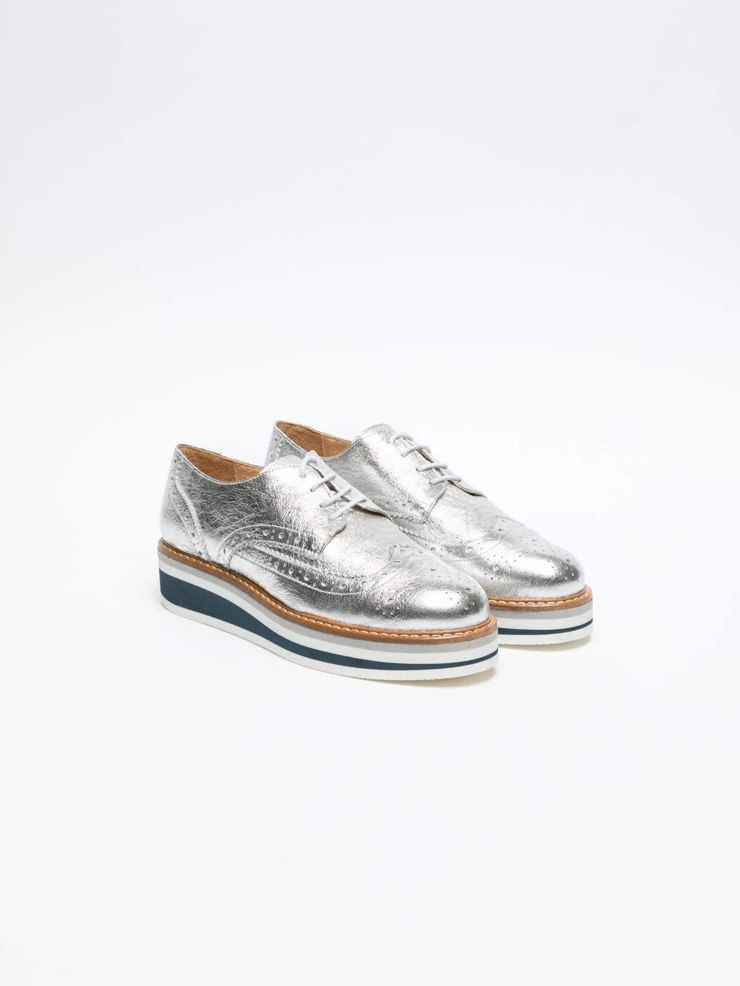 Silver Platform Shoes
