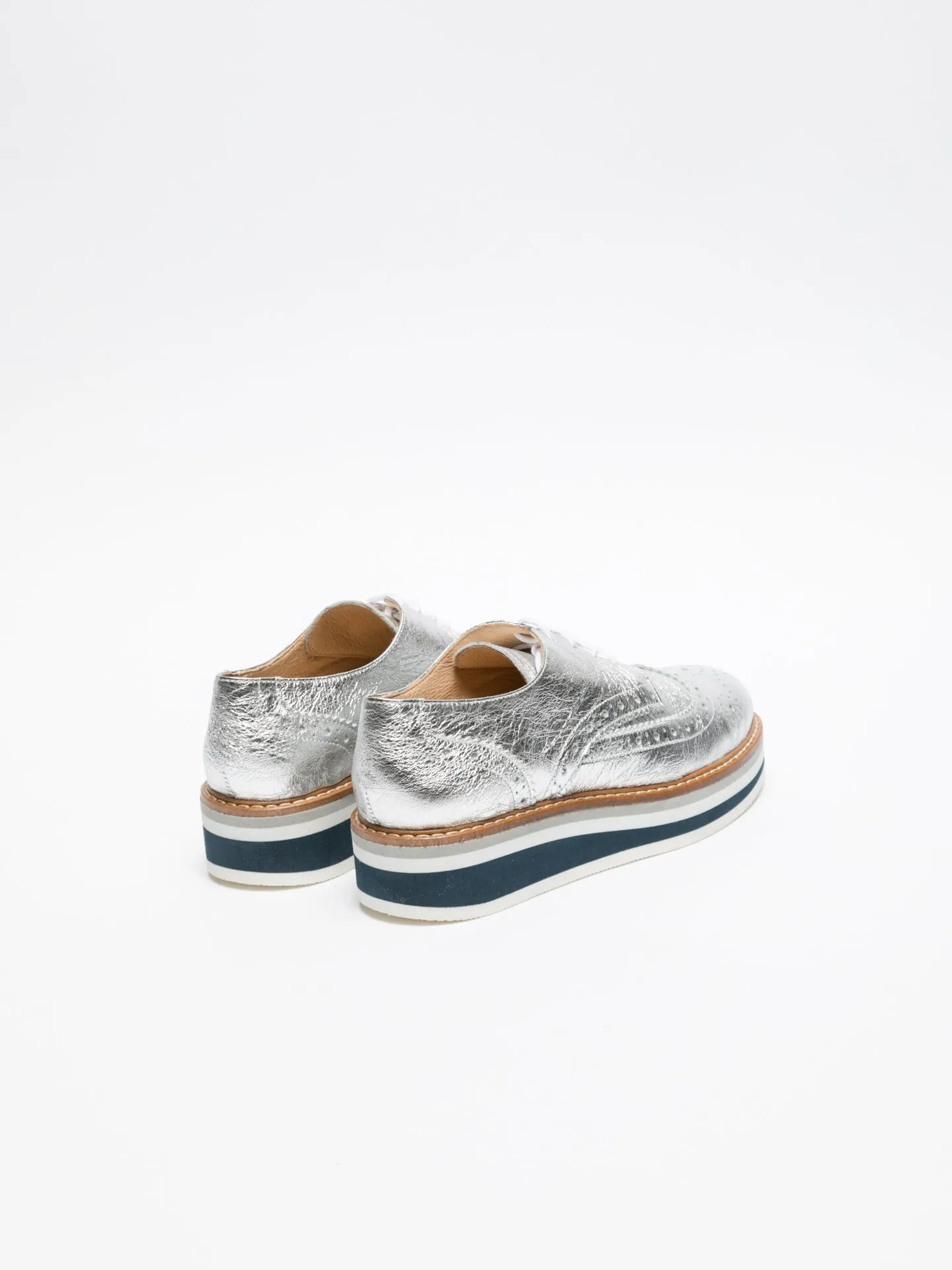 Silver Platform Shoes
