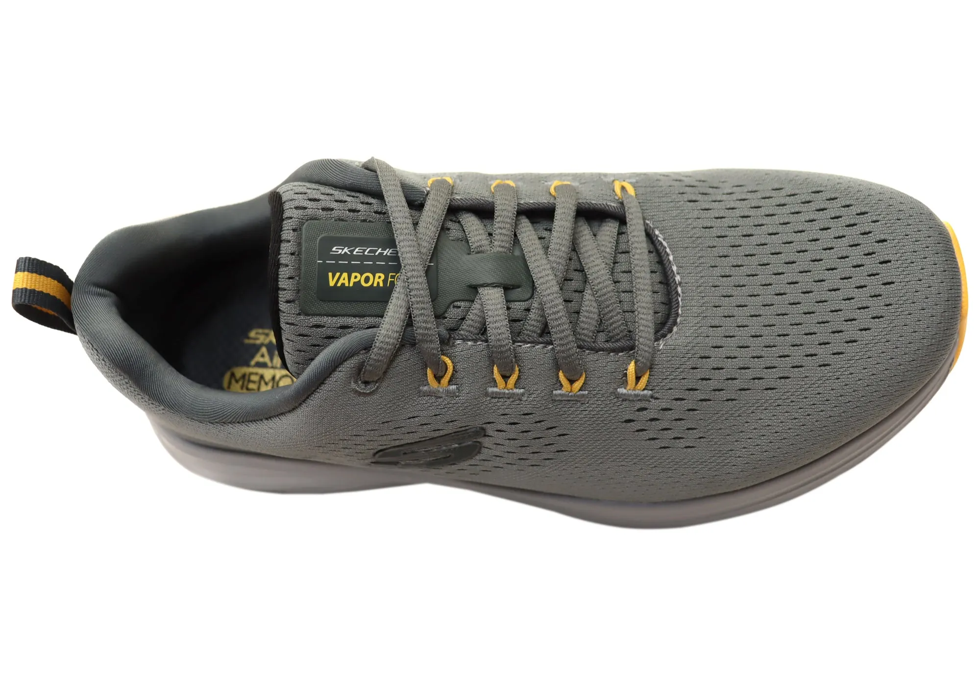 Skechers Mens Vapor Foam Comfortable Lace Up Athletic Shoes