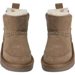 Sofie Schnoor Dark Sand Suede Boots
