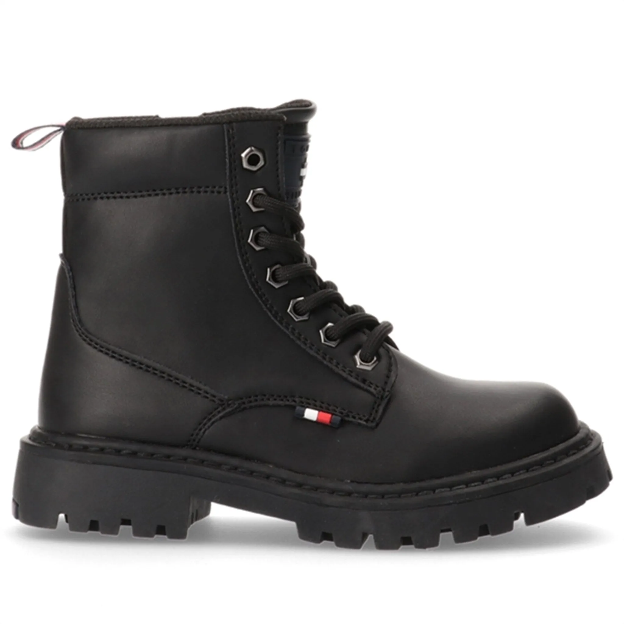 Tommy Hilfiger Lace Up Boot Black