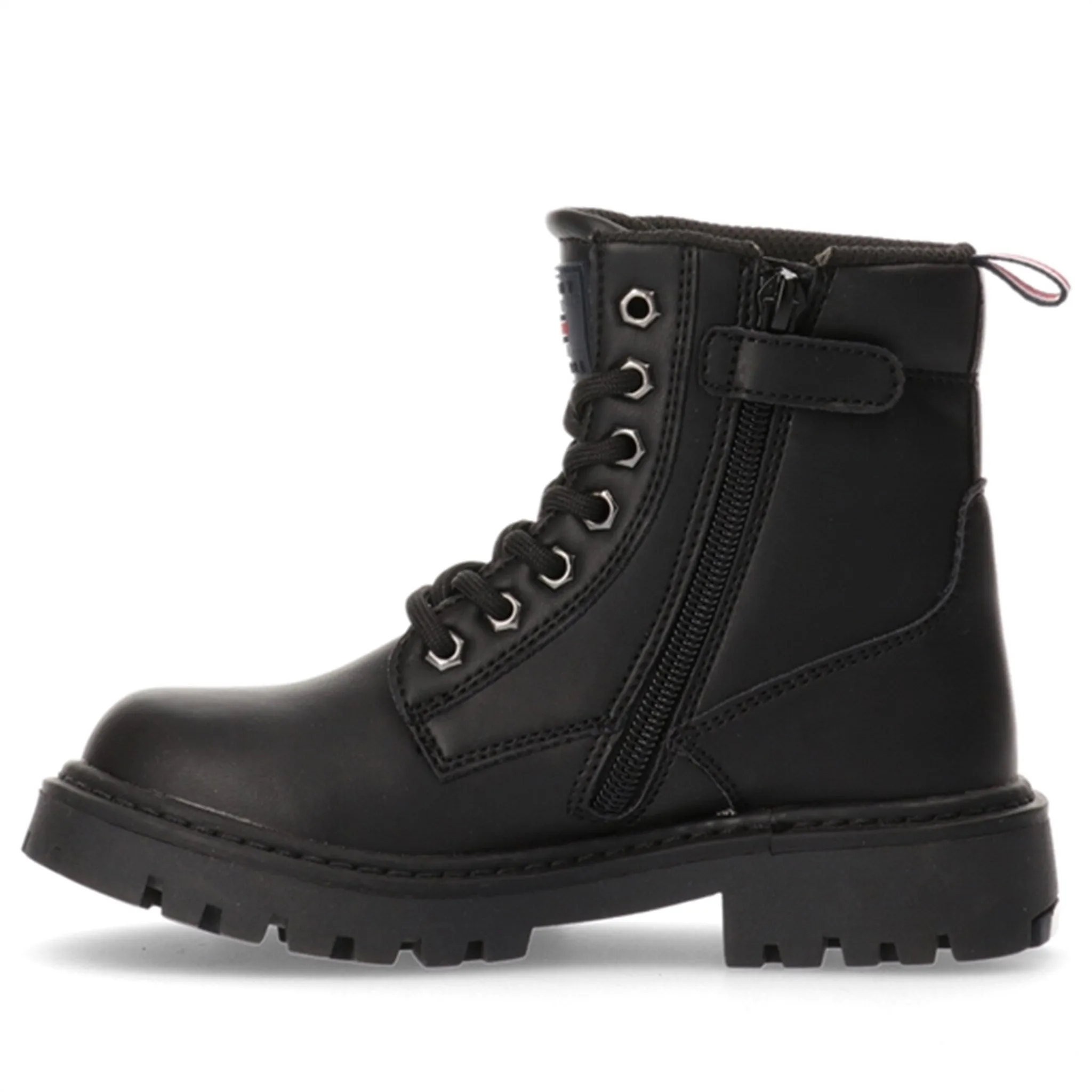 Tommy Hilfiger Lace Up Boot Black