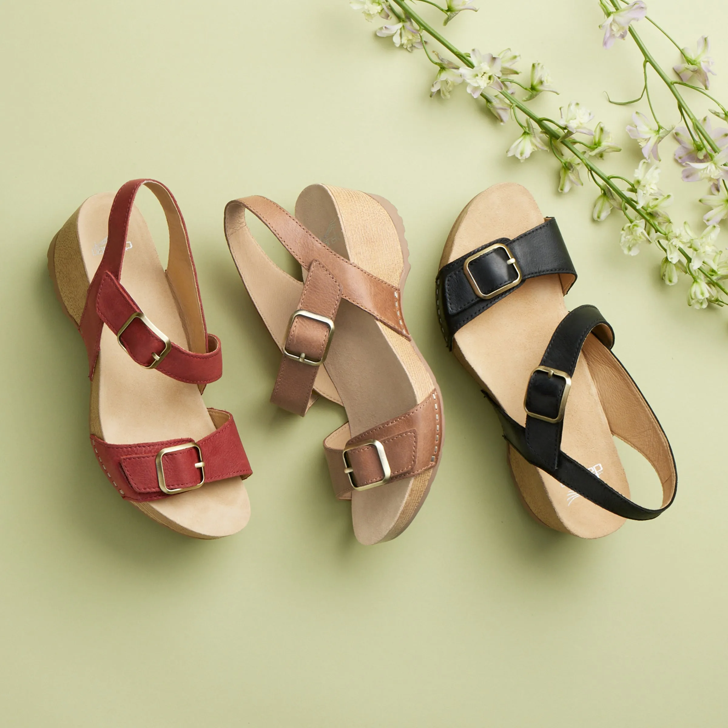 Trinity Cayenne Burnished Nubuck Dansko