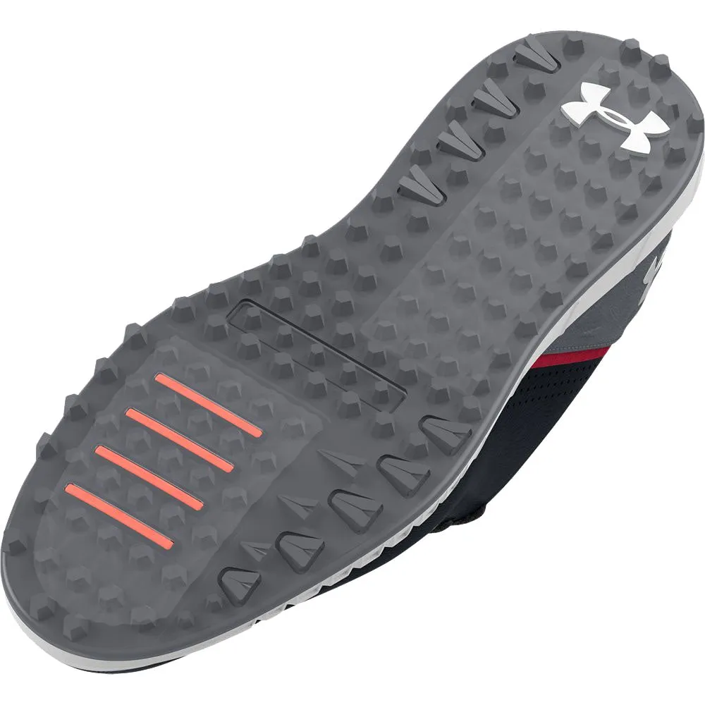Under Armour HOVR Drive Spikeless Waterproof Shoes - Black/Pitch Grey